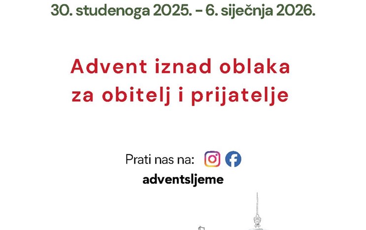 Advent i Božić na Sljemenu 2025. - Advent iznad oblaka za obitelj i prijatelje